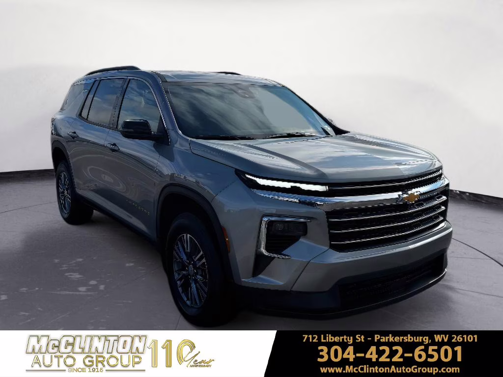 2026 Sterling Gray Metallic Chevrolet Traverse AWD LT AWD SUV