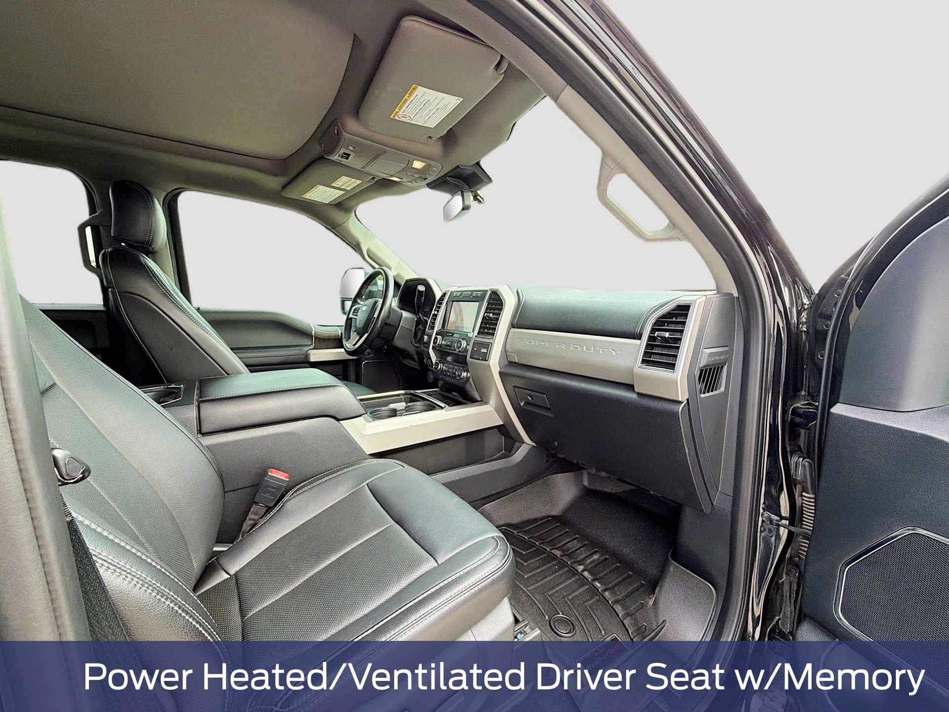 2020 Agate Black Metallic Ford Super Duty F-350 SRW Lariat 4X4 Truck