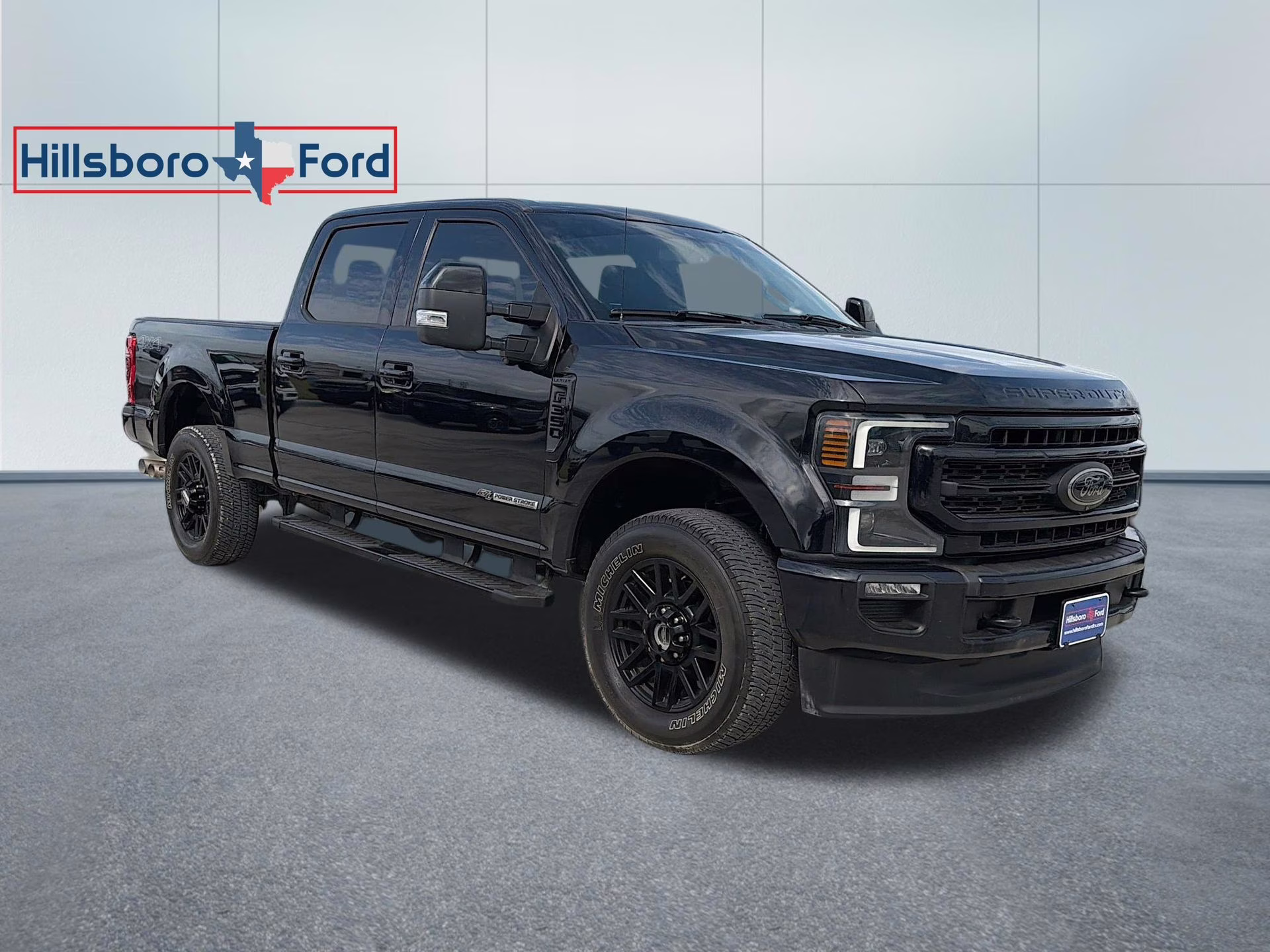 2020 Agate Black Metallic Ford Super Duty F-350 SRW Lariat 4X4 Truck