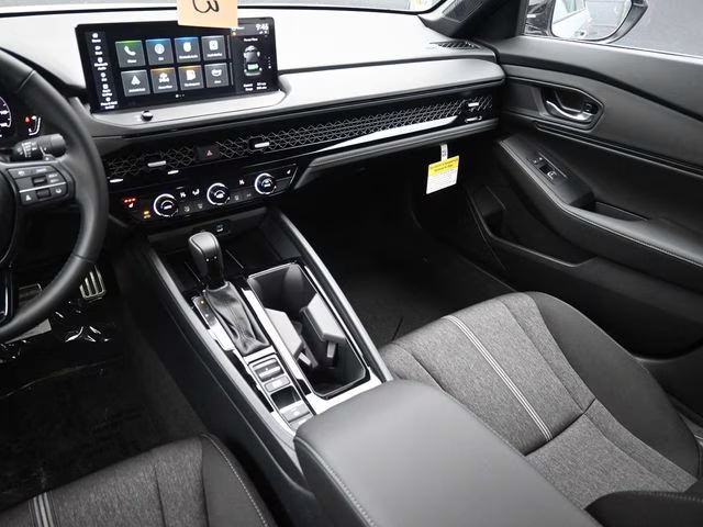 2026 Solar Silver Metallic Honda Accord Hybrid Sport FWD Sedan