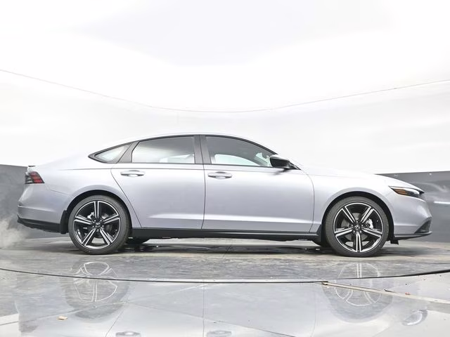 2026 Solar Silver Metallic Honda Accord Hybrid Sport FWD Sedan