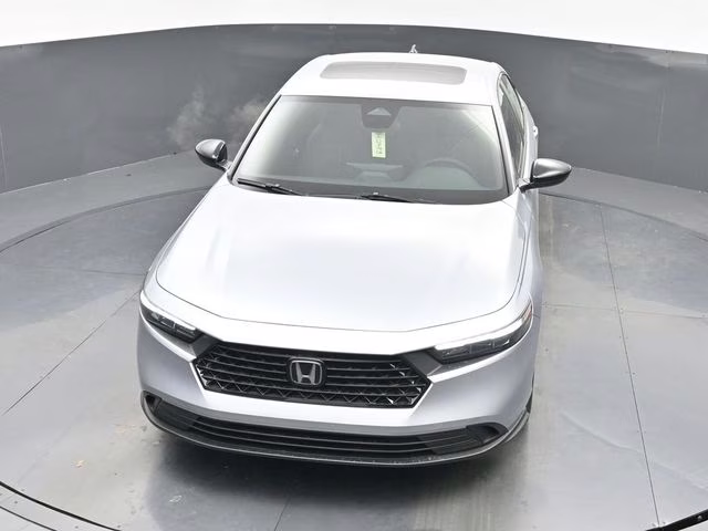 2026 Solar Silver Metallic Honda Accord Hybrid Sport FWD Sedan