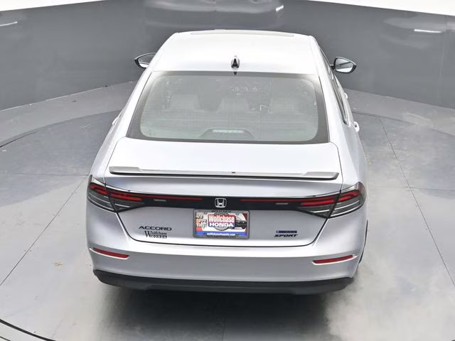 2026 Solar Silver Metallic Honda Accord Hybrid Sport FWD Sedan