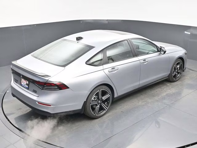 2026 Solar Silver Metallic Honda Accord Hybrid Sport FWD Sedan