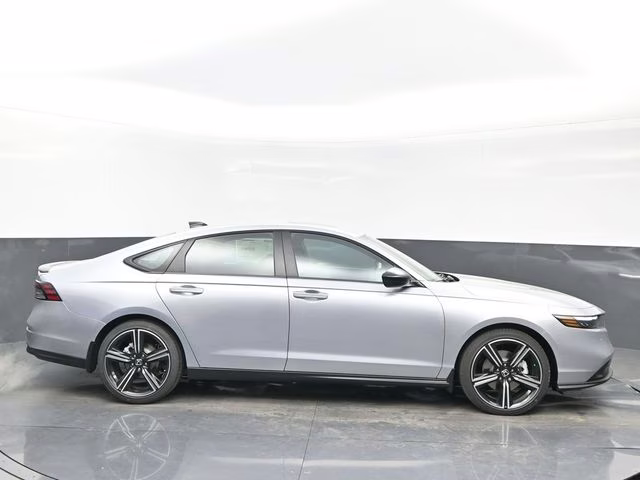 2026 Solar Silver Metallic Honda Accord Hybrid Sport FWD Sedan