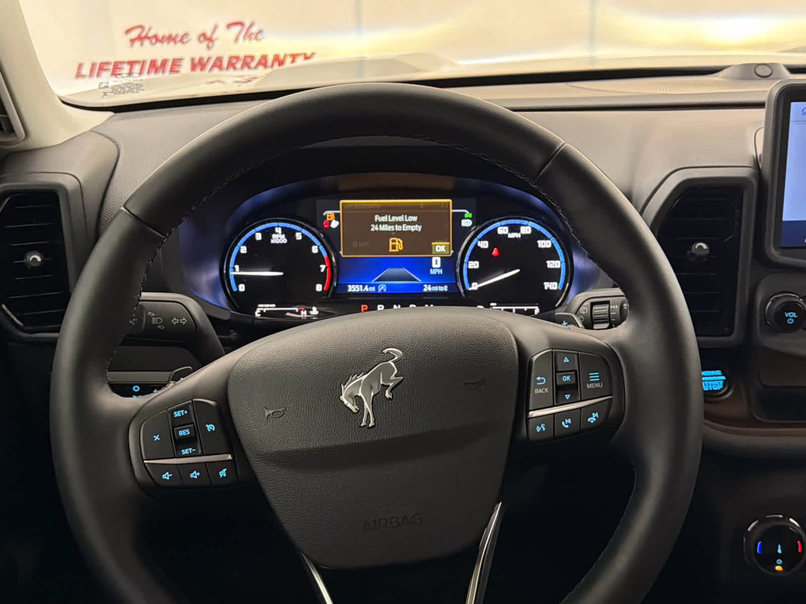 2024 Azure Gray Metallic Tri-Coat Ford Bronco Sport Badlands 4X4 SUV