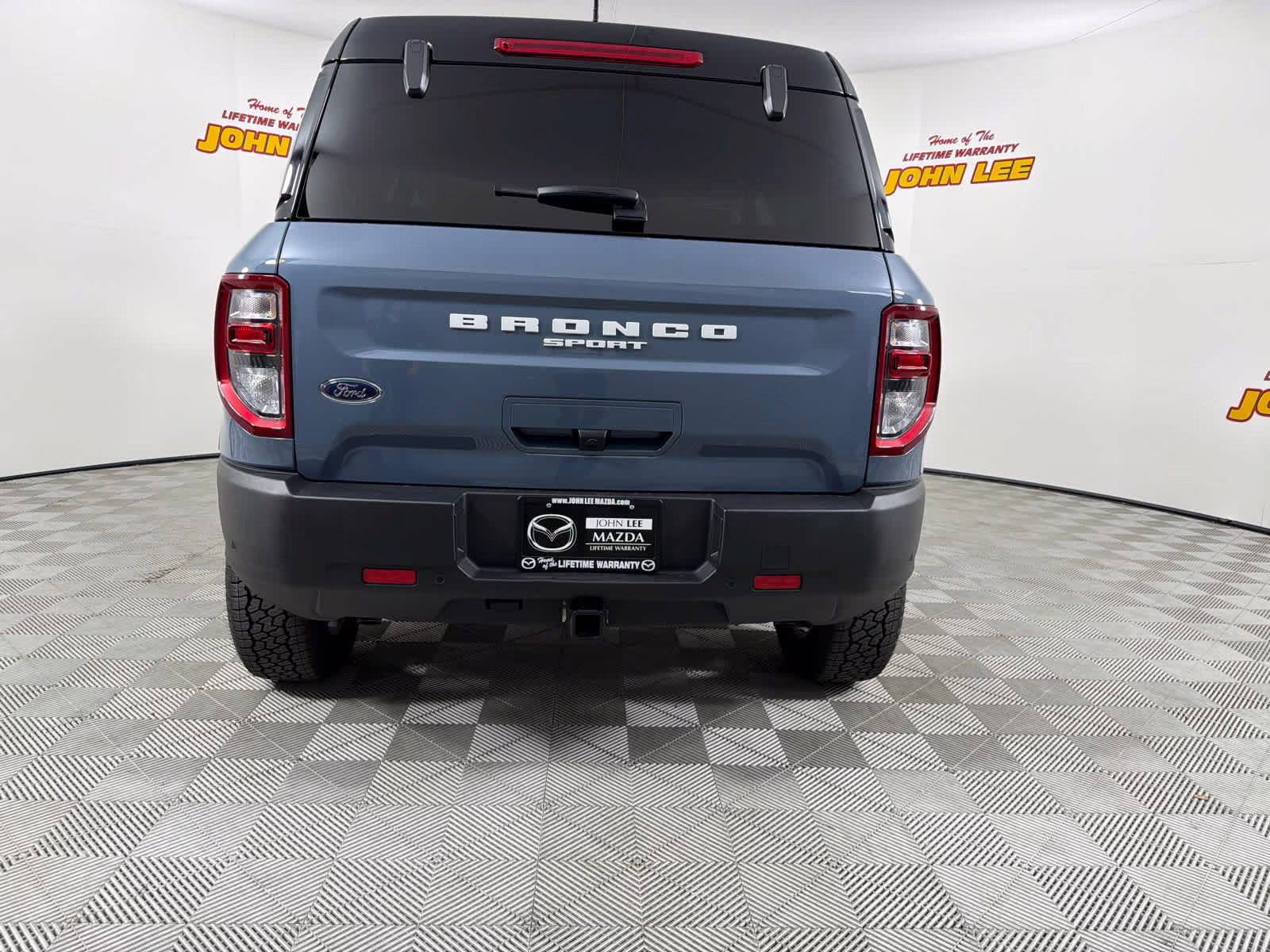 2024 Azure Gray Metallic Tri-Coat Ford Bronco Sport Badlands 4X4 SUV