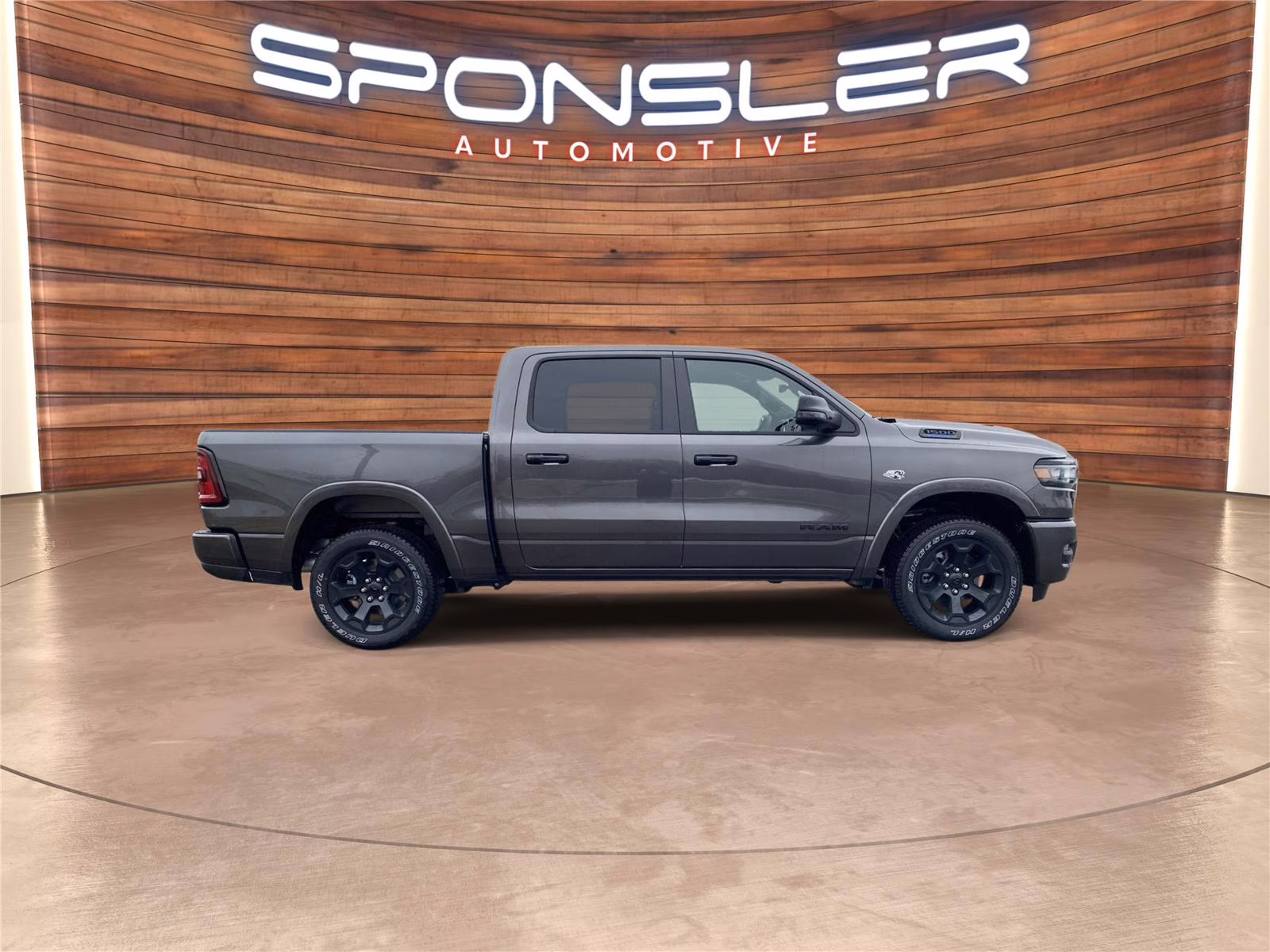 2026 Granite Crystal Metallic Clearcoat Ram 1500 Big Horn 4X4 Truck