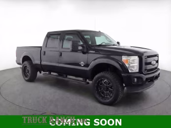 2016 Black Ford Super Duty F-250 SRW Lariat 4X4 Truck