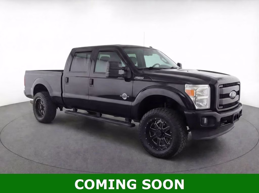2016 Black Ford Super Duty F-250 SRW Lariat 4X4 Truck