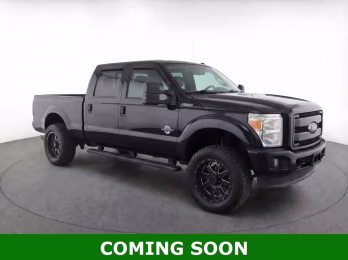 2016 Black Ford Super Duty F-250 SRW Lariat 4X4 Truck