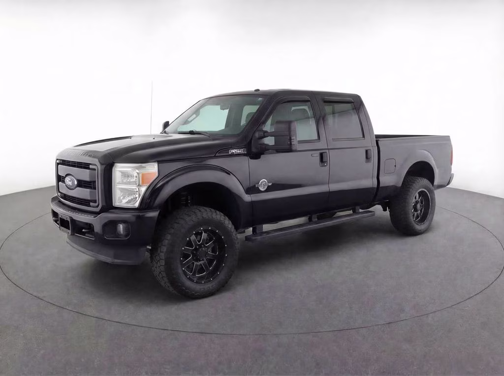 2016 Black Ford Super Duty F-250 SRW Lariat 4X4 Truck