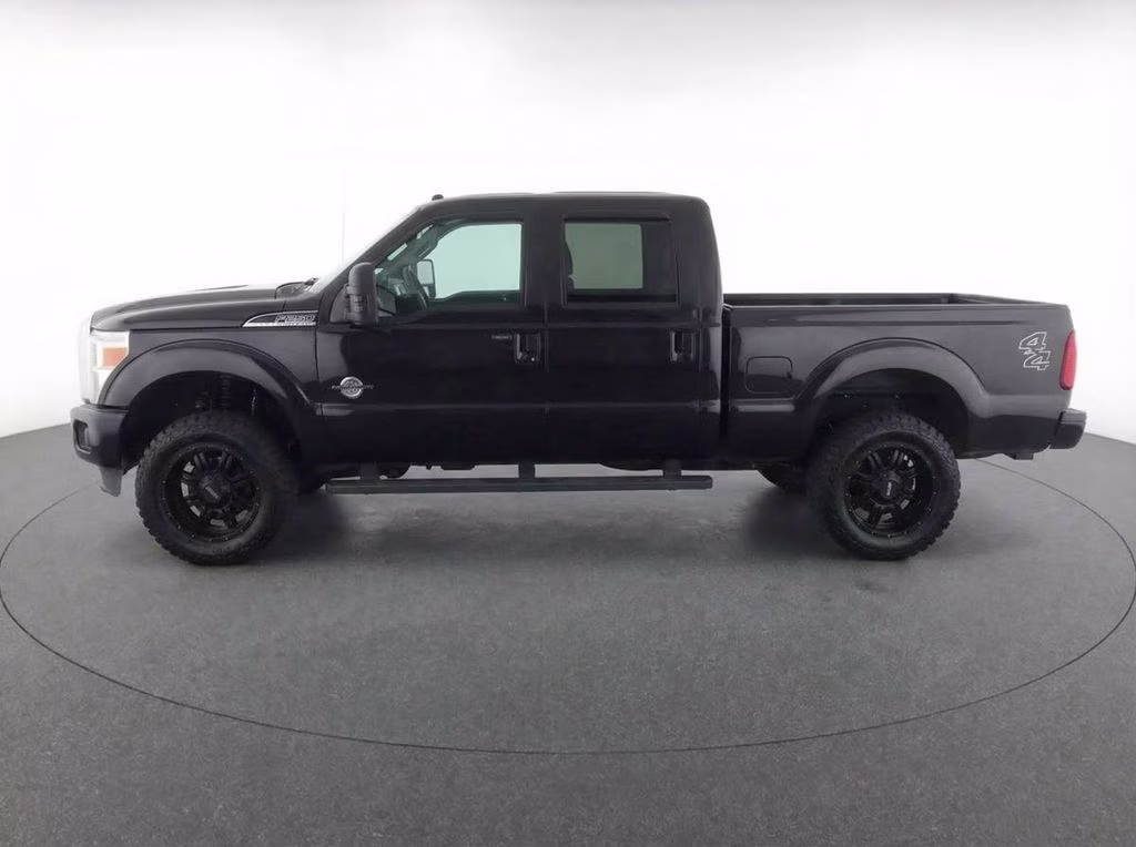 2016 Black Ford Super Duty F-250 SRW Lariat 4X4 Truck