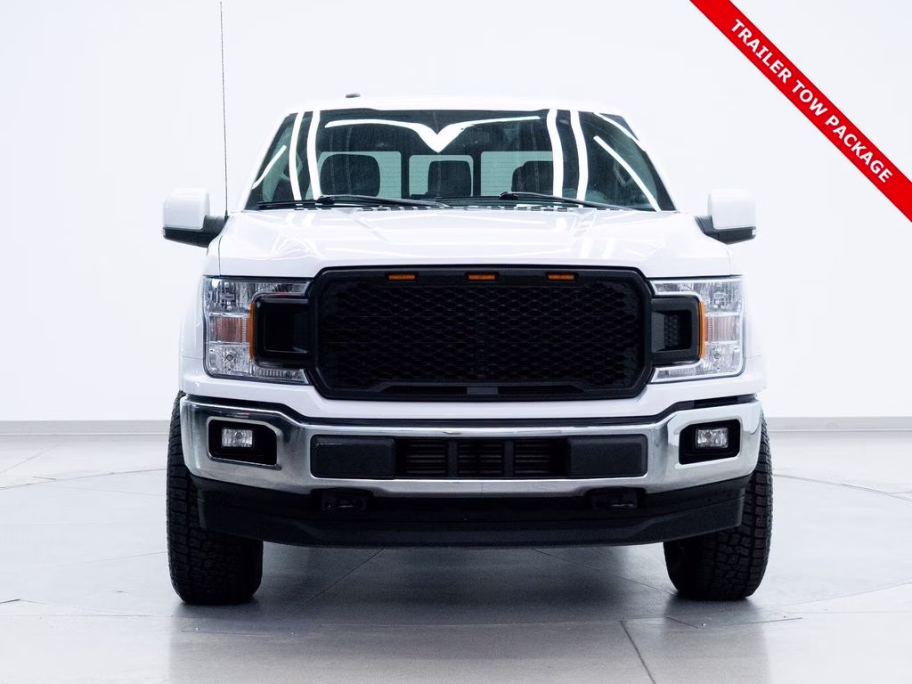 2018 White Ford F-150 Lariat 4X4 Truck