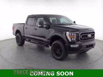 2022 Black Ford F-150 XLT 4X4 Truck