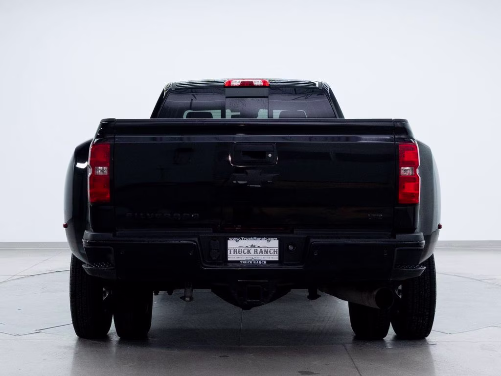 2017 Black Chevrolet Silverado 3500HD LTZ 4X4 Truck