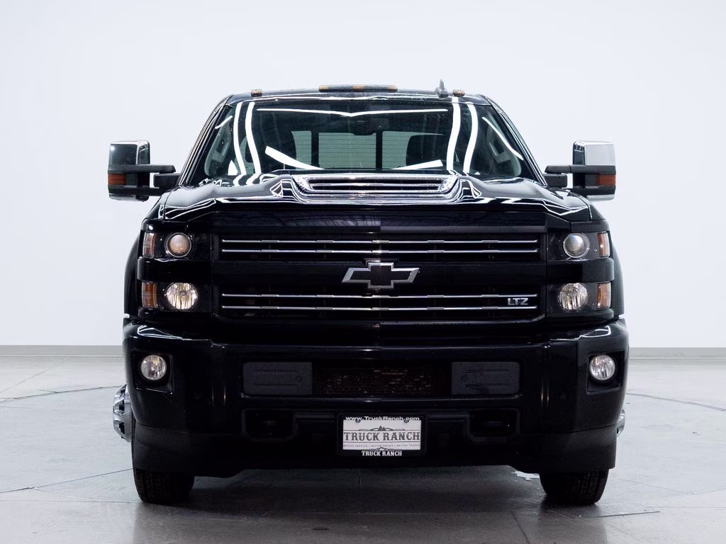 2017 Black Chevrolet Silverado 3500HD LTZ 4X4 Truck