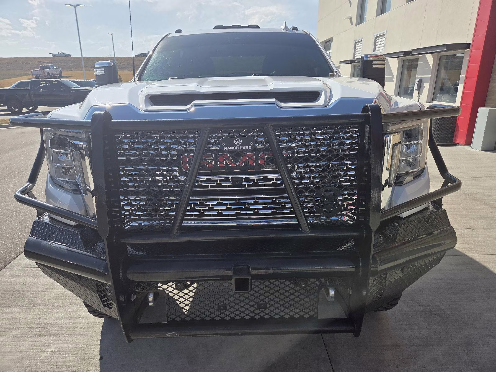 2020 White Frost Tricoat GMC Sierra 2500HD Denali 4X4 Truck