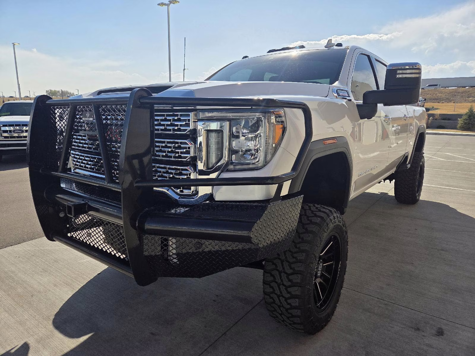 2020 White Frost Tricoat GMC Sierra 2500HD Denali 4X4 Truck