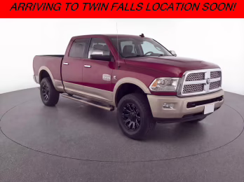 2012 Deep Cherry Red Crystal Pearlcoat Ram 2500 Laramie Longhorn 4X4 Truck