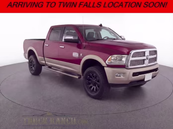 2012 Deep Cherry Red Crystal Pearlcoat Ram 2500 Laramie Longhorn 4X4 Truck