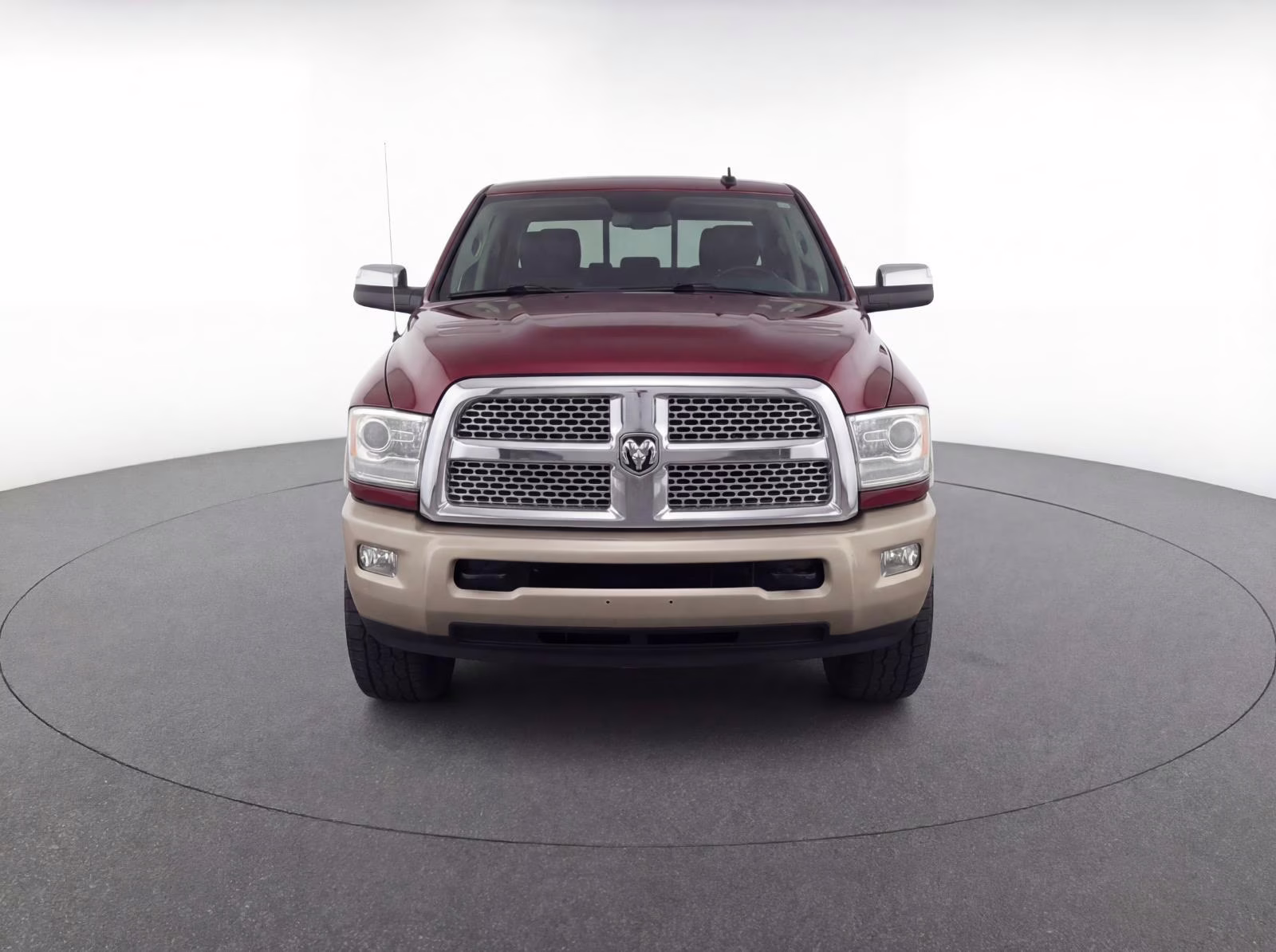 2012 Deep Cherry Red Crystal Pearlcoat Ram 2500 Laramie Longhorn 4X4 Truck