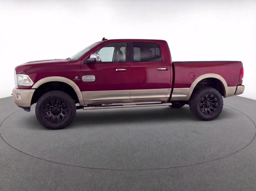 2012 Deep Cherry Red Crystal Pearlcoat Ram 2500 Laramie Longhorn 4X4 Truck