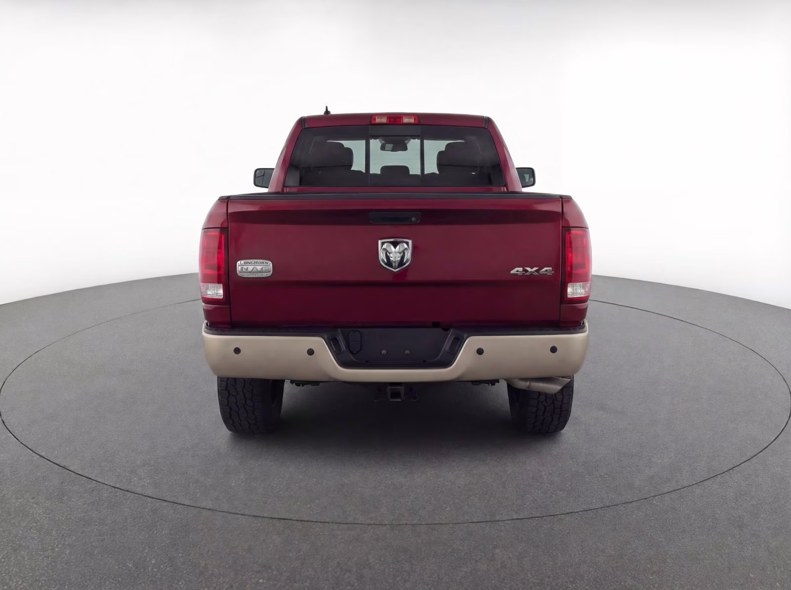 2012 Deep Cherry Red Crystal Pearlcoat Ram 2500 Laramie Longhorn 4X4 Truck