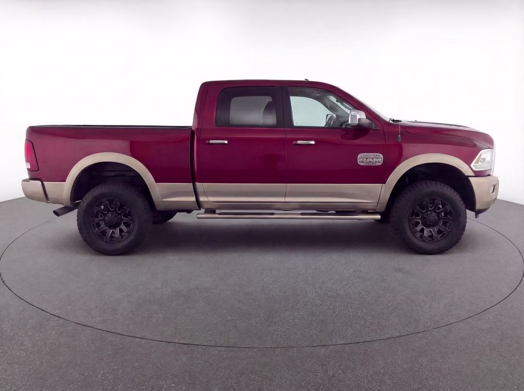 2012 Deep Cherry Red Crystal Pearlcoat Ram 2500 Laramie Longhorn 4X4 Truck