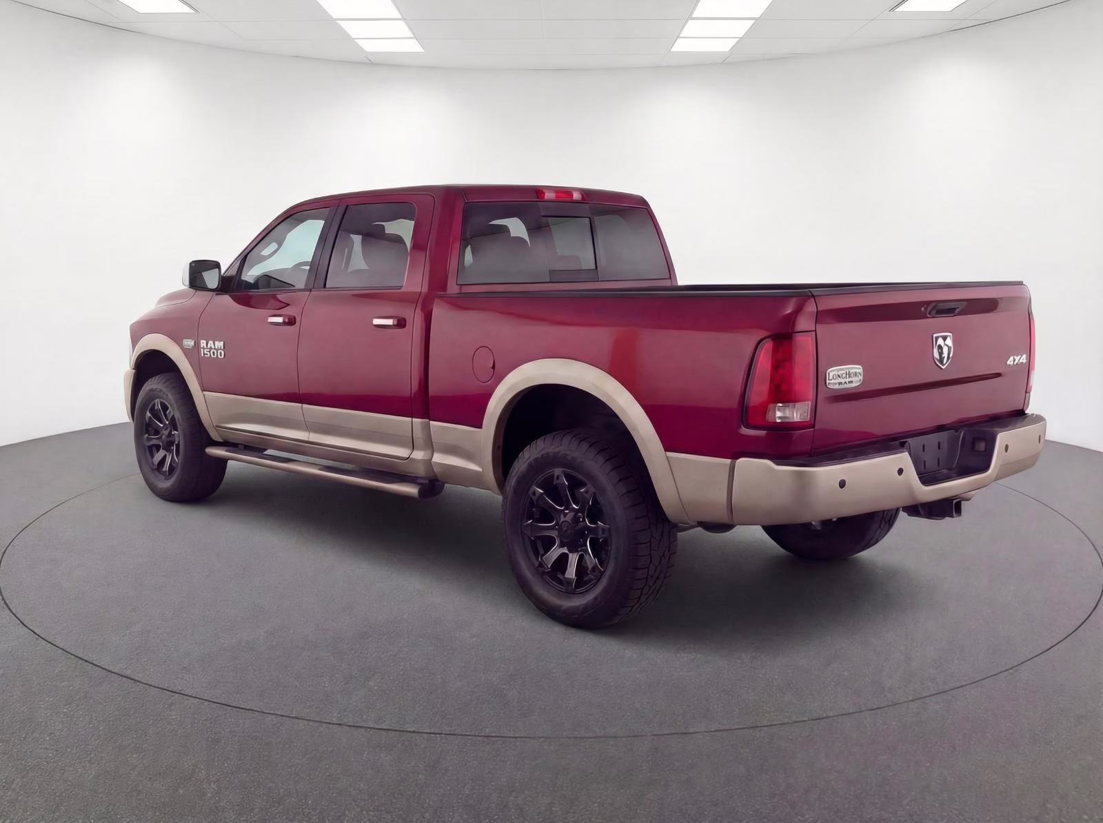 2012 Deep Cherry Red Crystal Pearlcoat Ram 2500 Laramie Longhorn 4X4 Truck