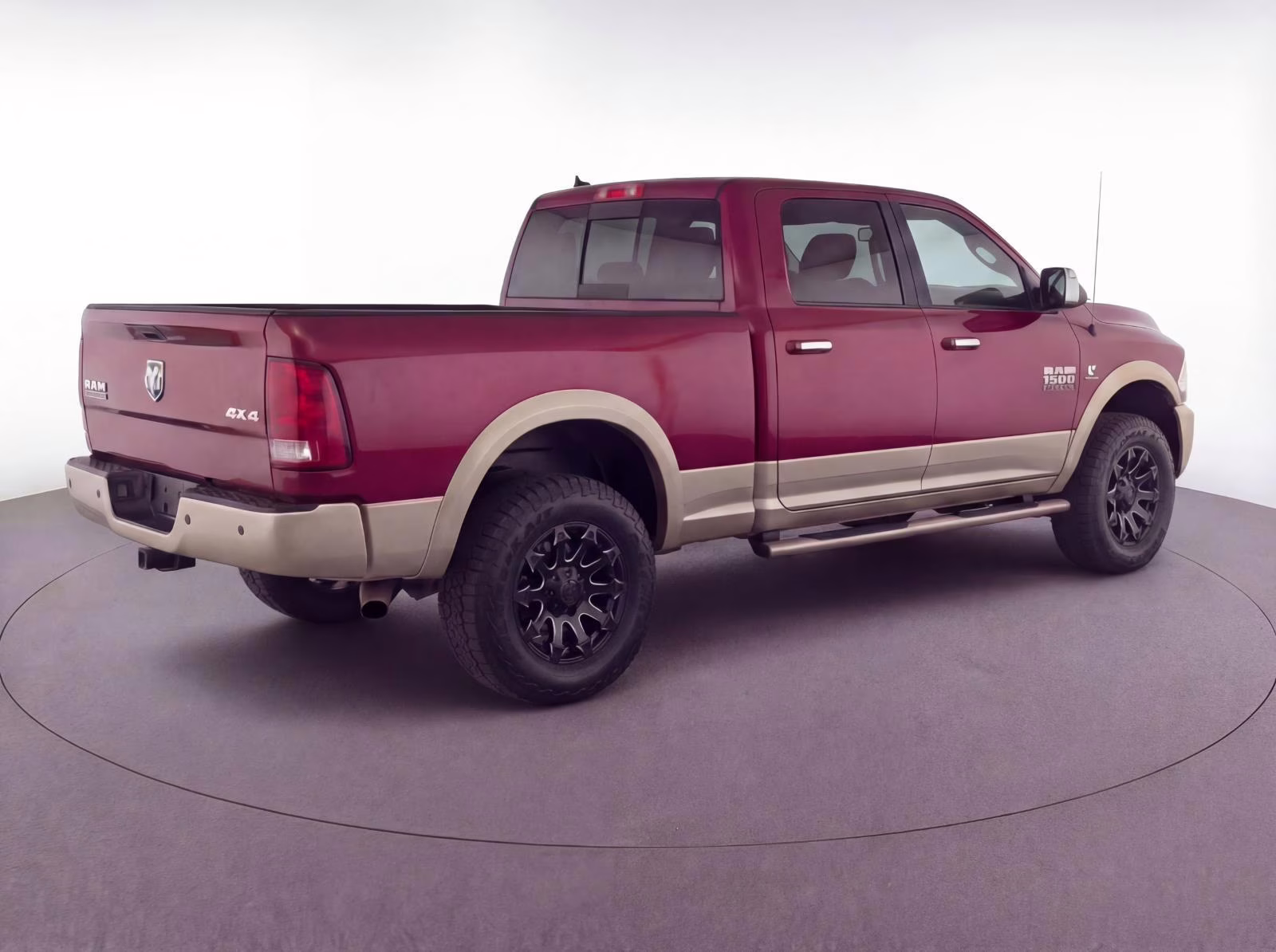 2012 Deep Cherry Red Crystal Pearlcoat Ram 2500 Laramie Longhorn 4X4 Truck