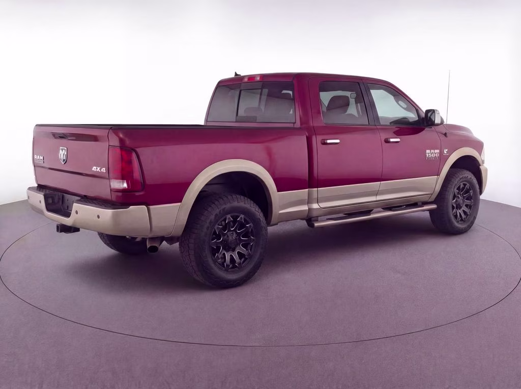 2012 Deep Cherry Red Crystal Pearlcoat Ram 2500 Laramie Longhorn 4X4 Truck