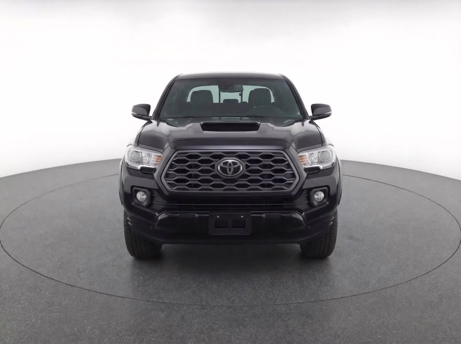 2020 Midnight Black Metallic Toyota Tacoma TRD Sport 4X4 Truck