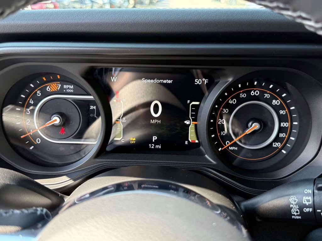 2026 Anvil Clear Coat Jeep Wrangler Sahara 4X4 SUV