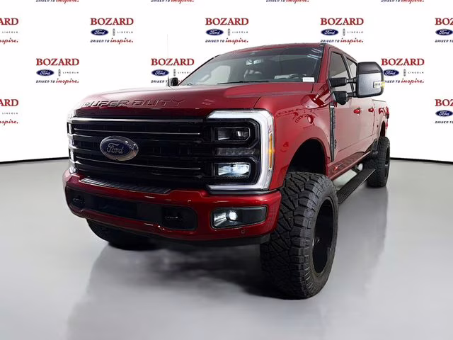 2026 Ruby Red Metallic Tinted Clearcoat Ford Super Duty F-250 SRW Bozard Built 4X4 Truck