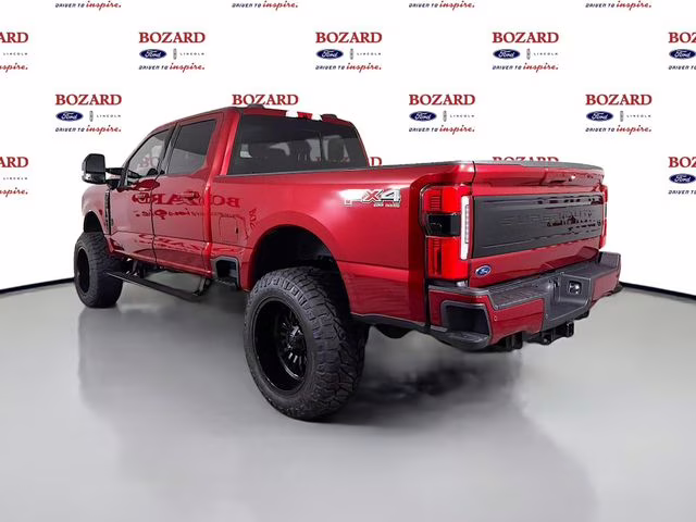 2026 Ruby Red Metallic Tinted Clearcoat Ford Super Duty F-250 SRW Bozard Built 4X4 Truck