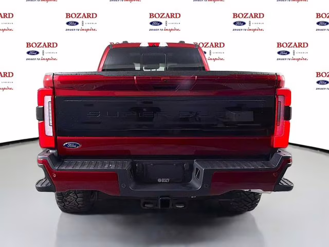 2026 Ruby Red Metallic Tinted Clearcoat Ford Super Duty F-250 SRW Bozard Built 4X4 Truck