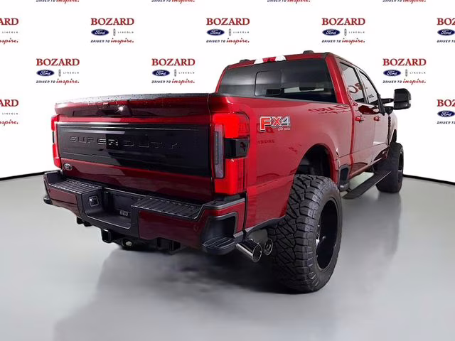 2026 Ruby Red Metallic Tinted Clearcoat Ford Super Duty F-250 SRW Bozard Built 4X4 Truck