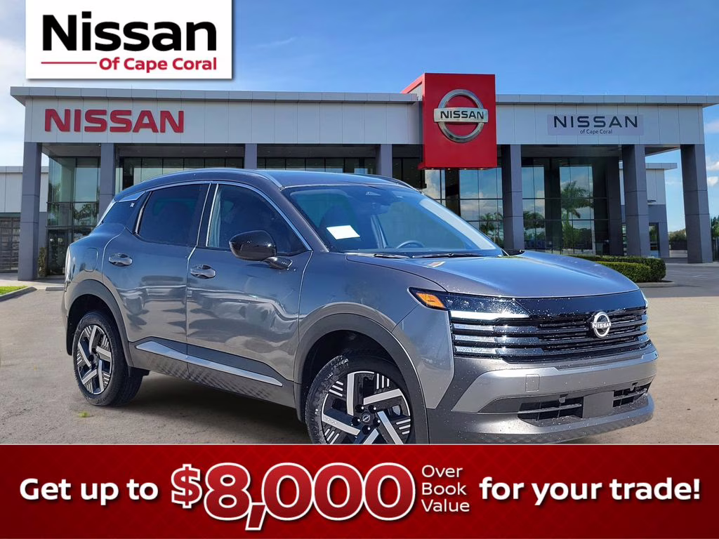 2026 Gun Metallic Nissan Kicks SV FWD SUV