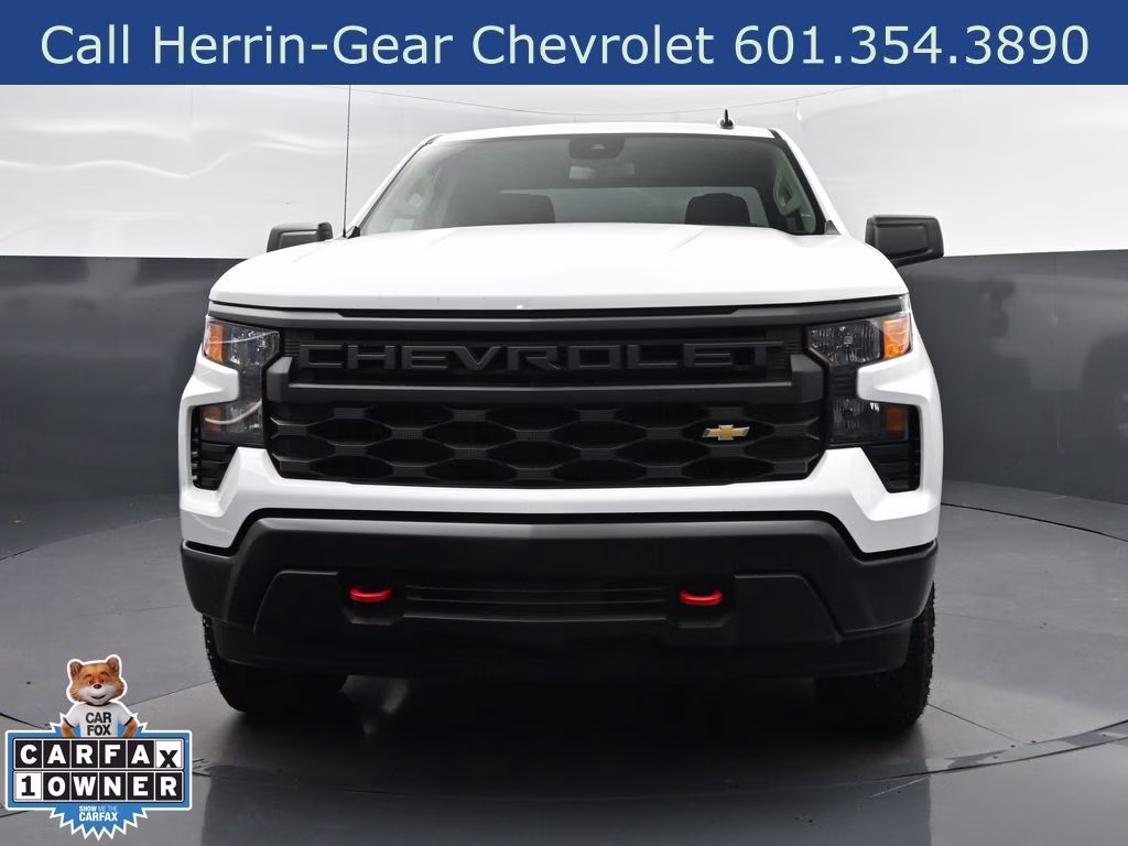 2026 Summit White Chevrolet Silverado 1500 WT 4X4 Truck