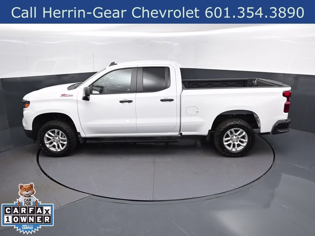 2026 Summit White Chevrolet Silverado 1500 WT 4X4 Truck
