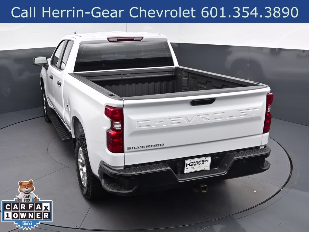 2026 Summit White Chevrolet Silverado 1500 WT 4X4 Truck