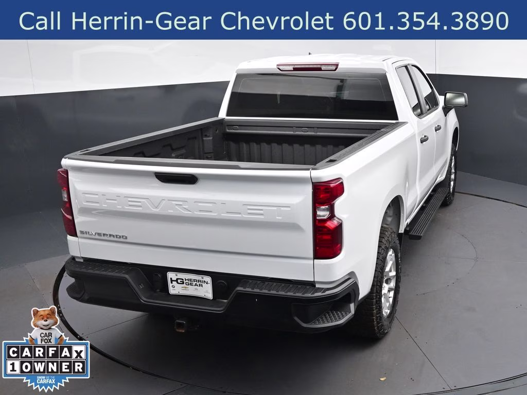 2026 Summit White Chevrolet Silverado 1500 WT 4X4 Truck