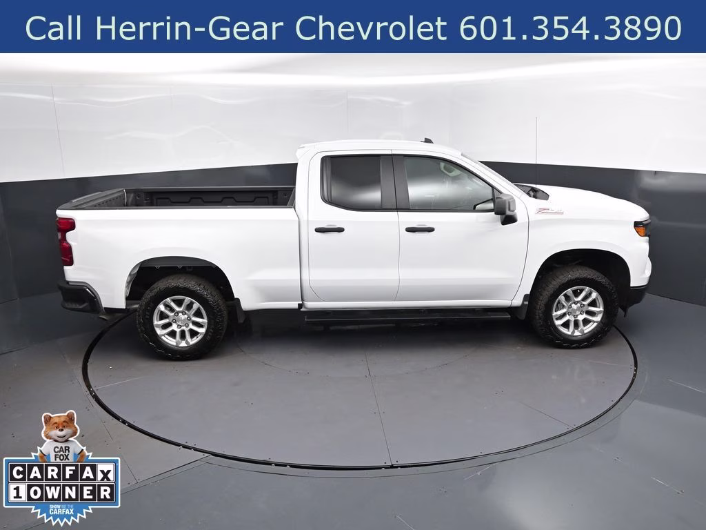 2026 Summit White Chevrolet Silverado 1500 WT 4X4 Truck