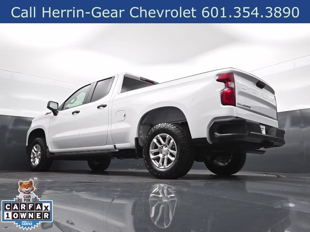 2026 Summit White Chevrolet Silverado 1500 WT 4X4 Truck