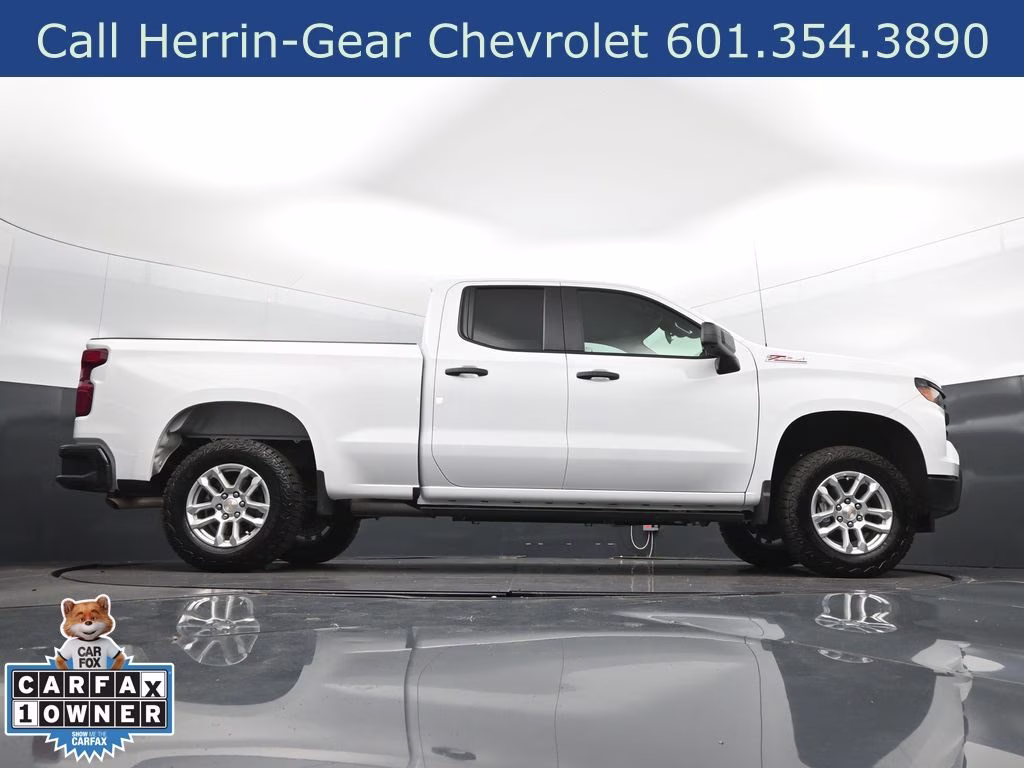 2026 Summit White Chevrolet Silverado 1500 WT 4X4 Truck