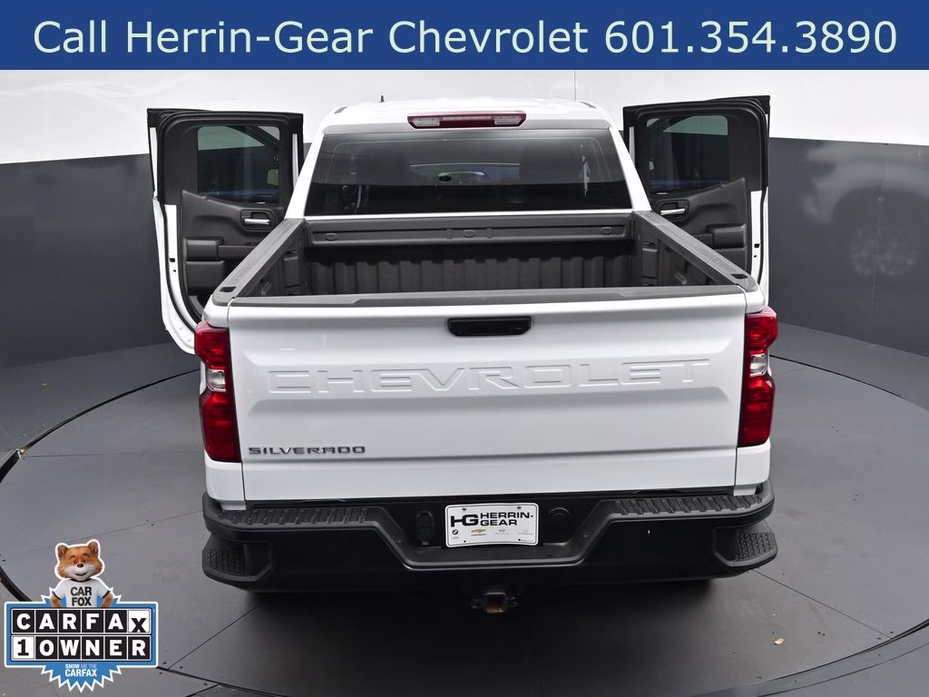 2026 Summit White Chevrolet Silverado 1500 WT 4X4 Truck