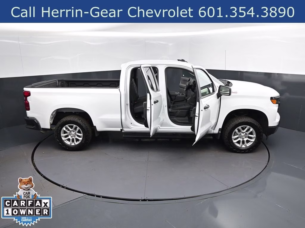 2026 Summit White Chevrolet Silverado 1500 WT 4X4 Truck