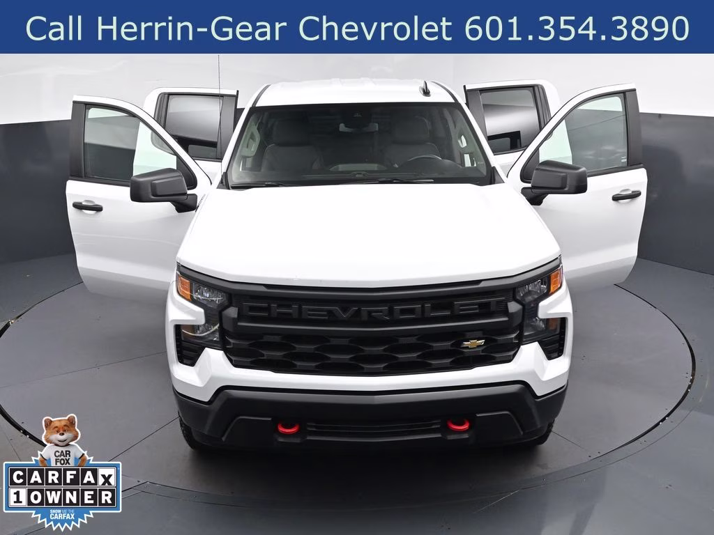 2026 Summit White Chevrolet Silverado 1500 WT 4X4 Truck
