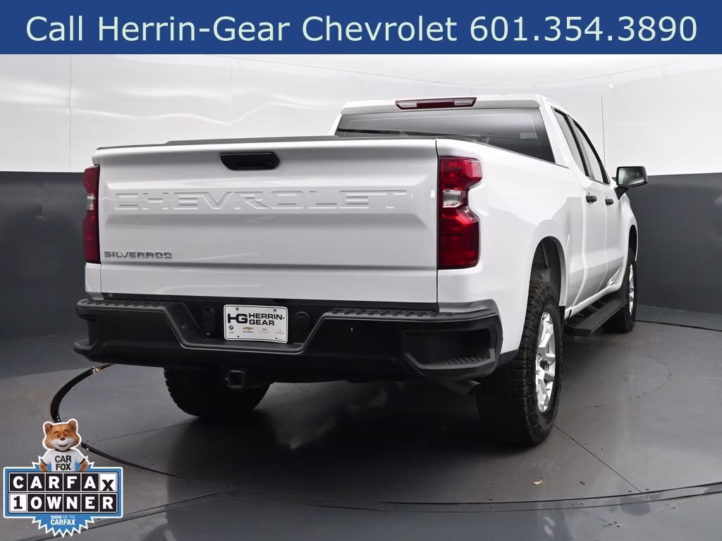 2026 Summit White Chevrolet Silverado 1500 WT 4X4 Truck